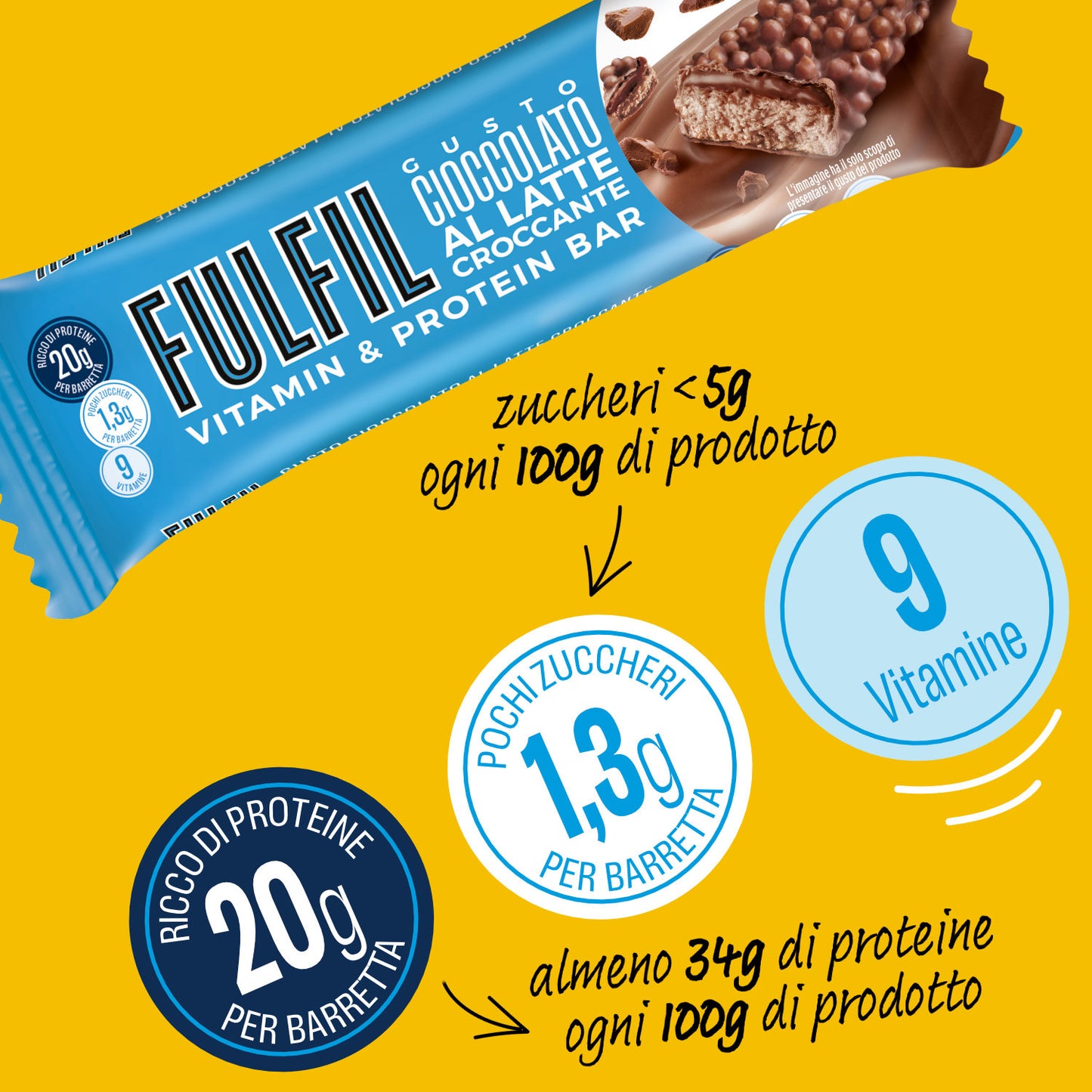Cioccolato al latte croccante