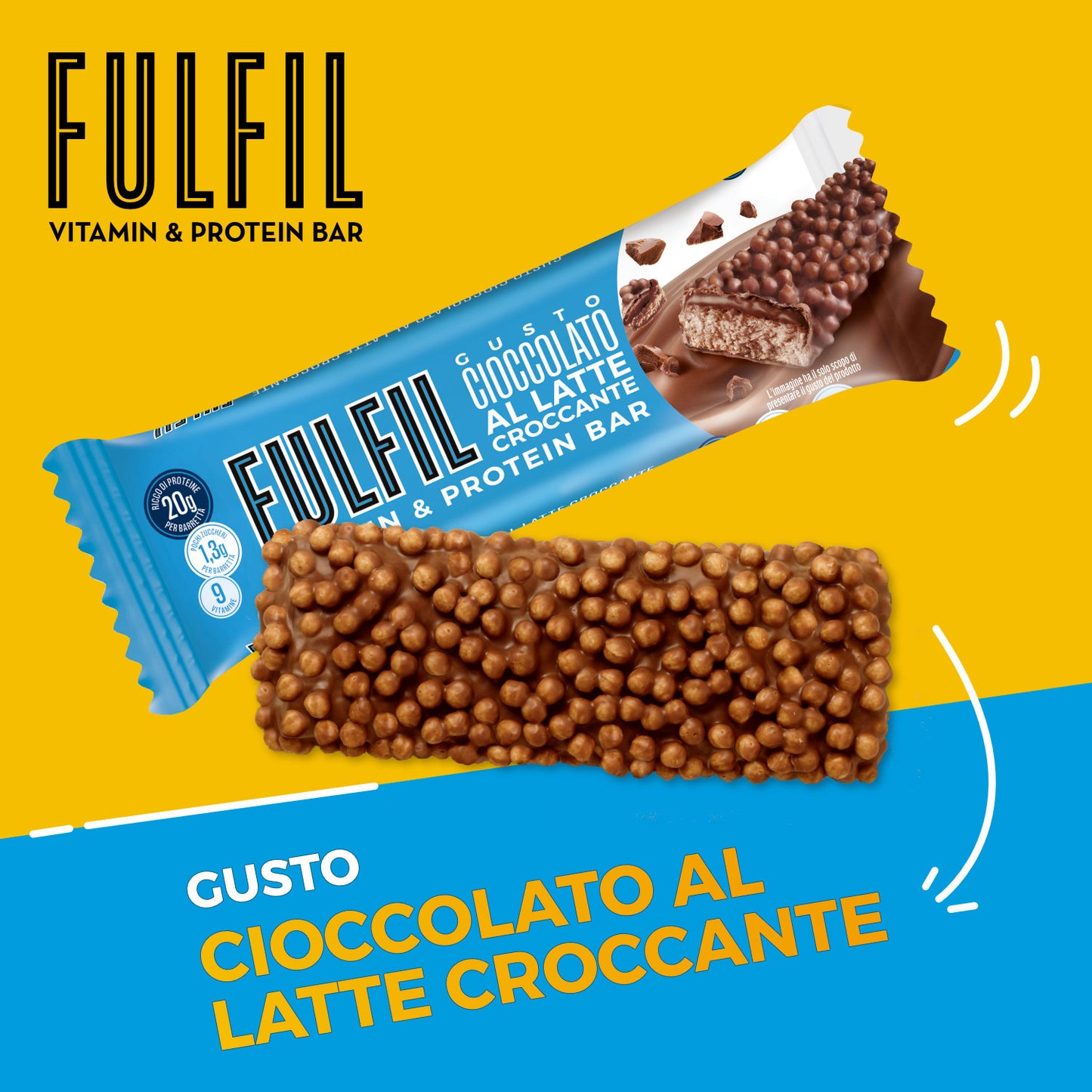 Cioccolato al latte croccante