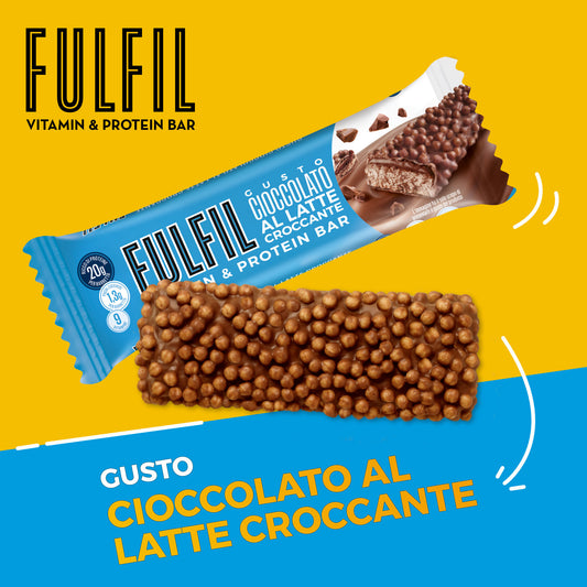 Cioccolato al latte croccante