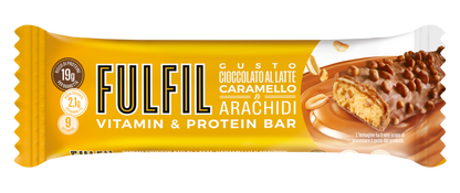 Cioccolato al latte caramello e arachidi
