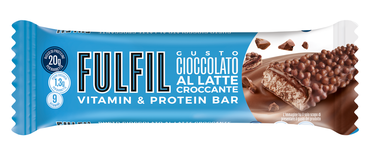Cioccolato al latte croccante