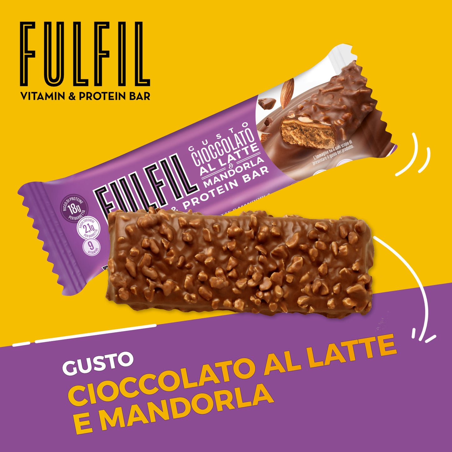 Cioccolato al latte e Mandorla